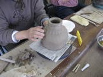 作陶中